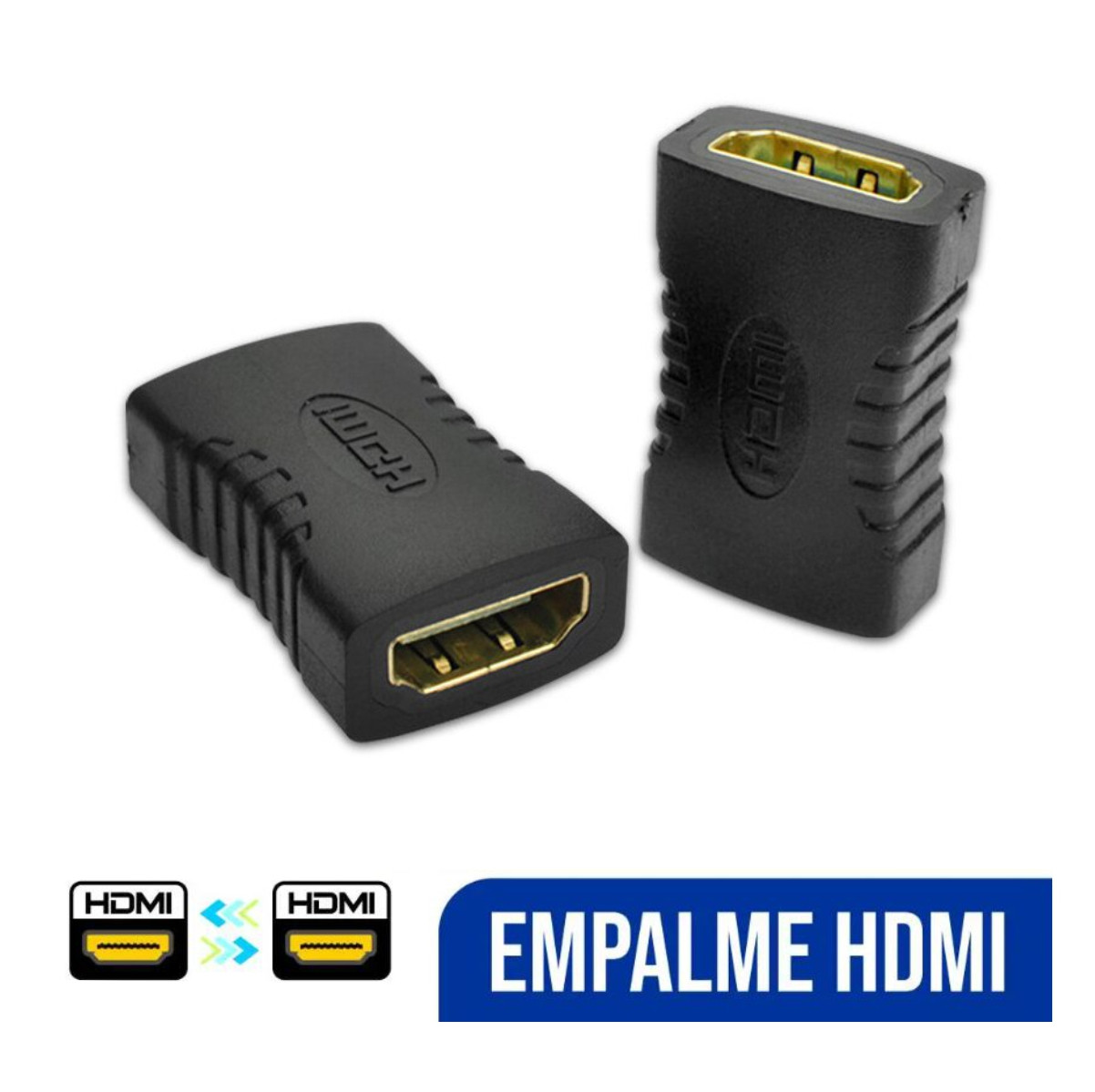 Unión / Empalme Hdmi A Hdmi 1080p Hembra
